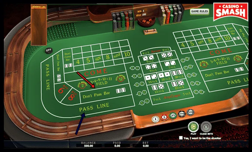 Craps là gì? Giải thích đơn giản về khái niệm Casino Craps 3 Ví dụ Vượt qua hoặc Không vượt qua Cược